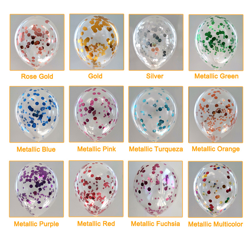 colorful-confetti-balloon بالون النثار الملونة