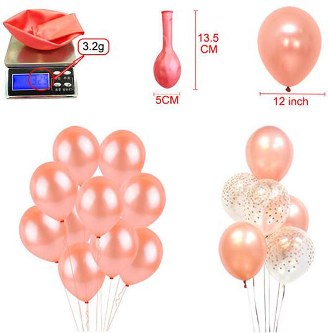 كيفية عمل عمود بالون قوس قزح