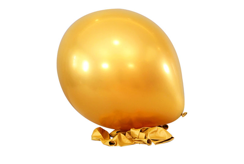 18 بوصة بالون كروم معدني